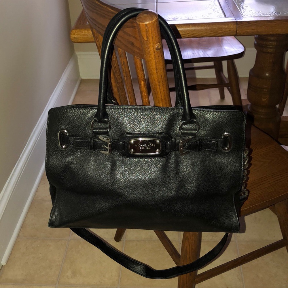 Michael Kors black pocketbook